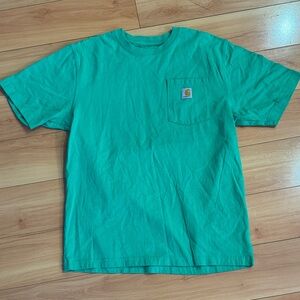 Carhartt Green Loose Fit Pocket Tee
